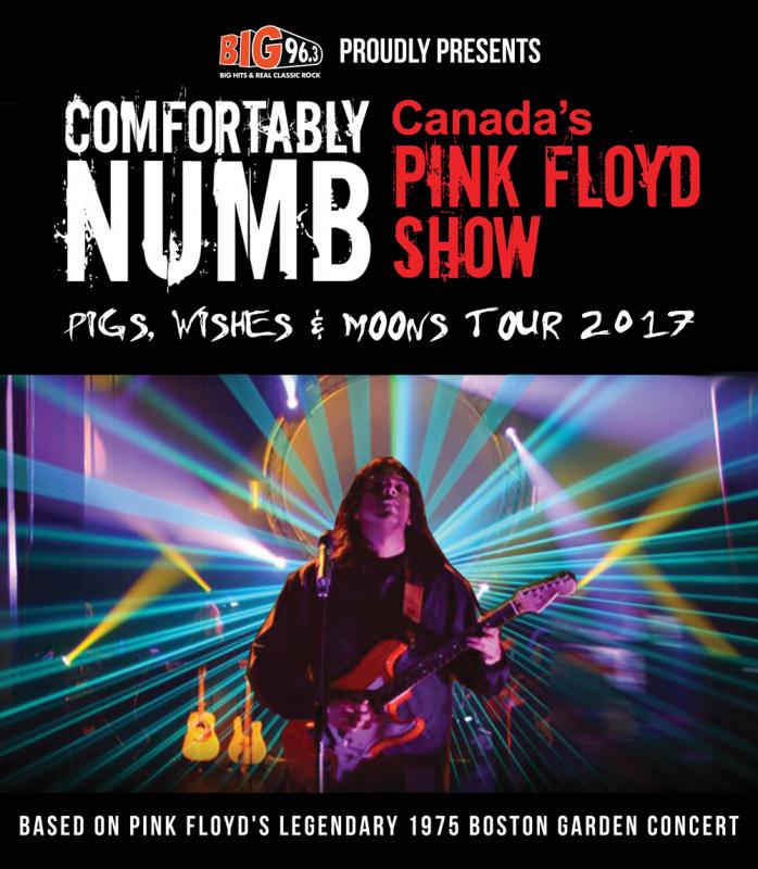 Comfortably Numb Canada's Pink Floyd Show 2017 Kingston Grand Theatre
