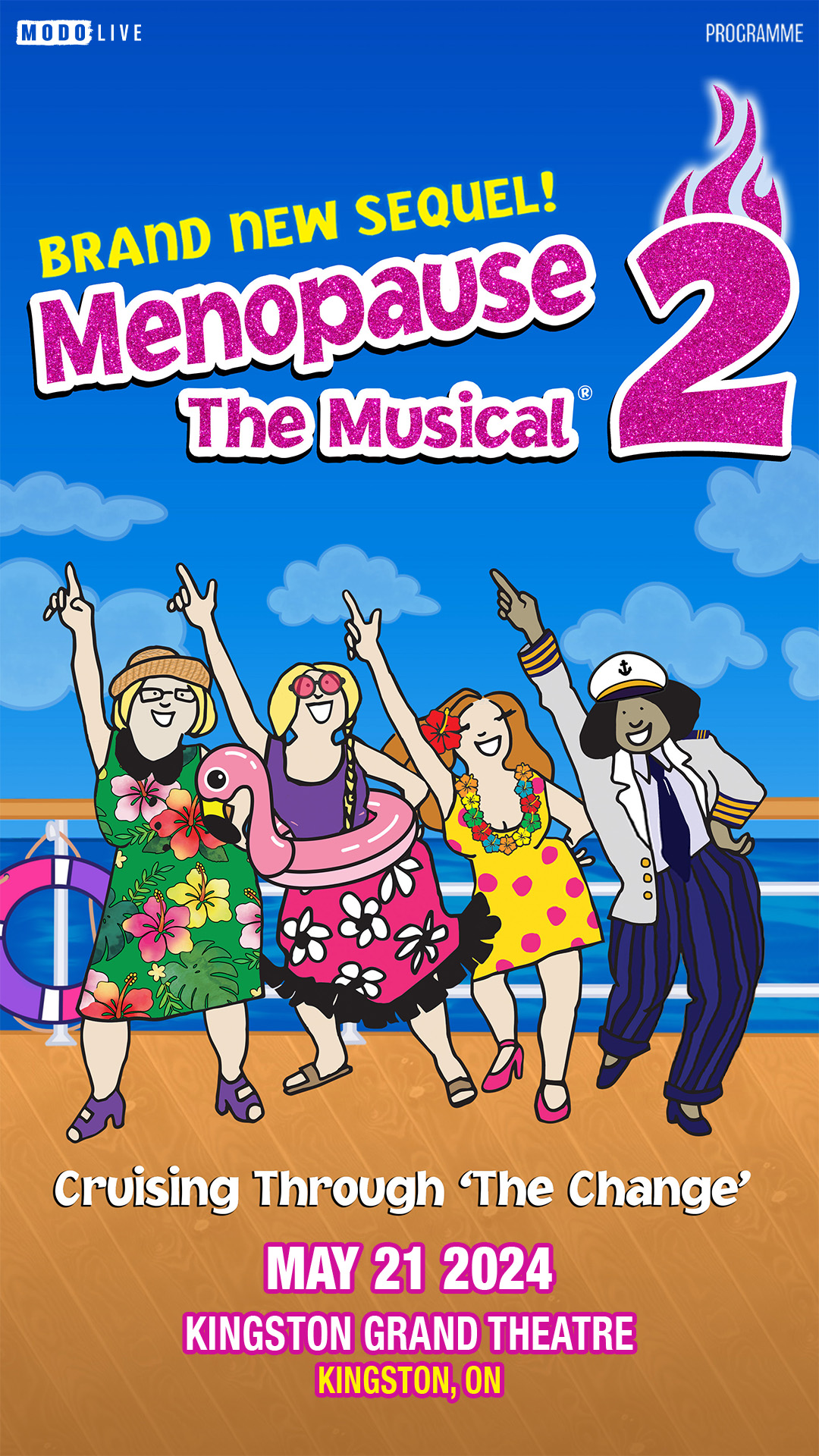 Menopause The Musical 2 Kingston Grand Theatre