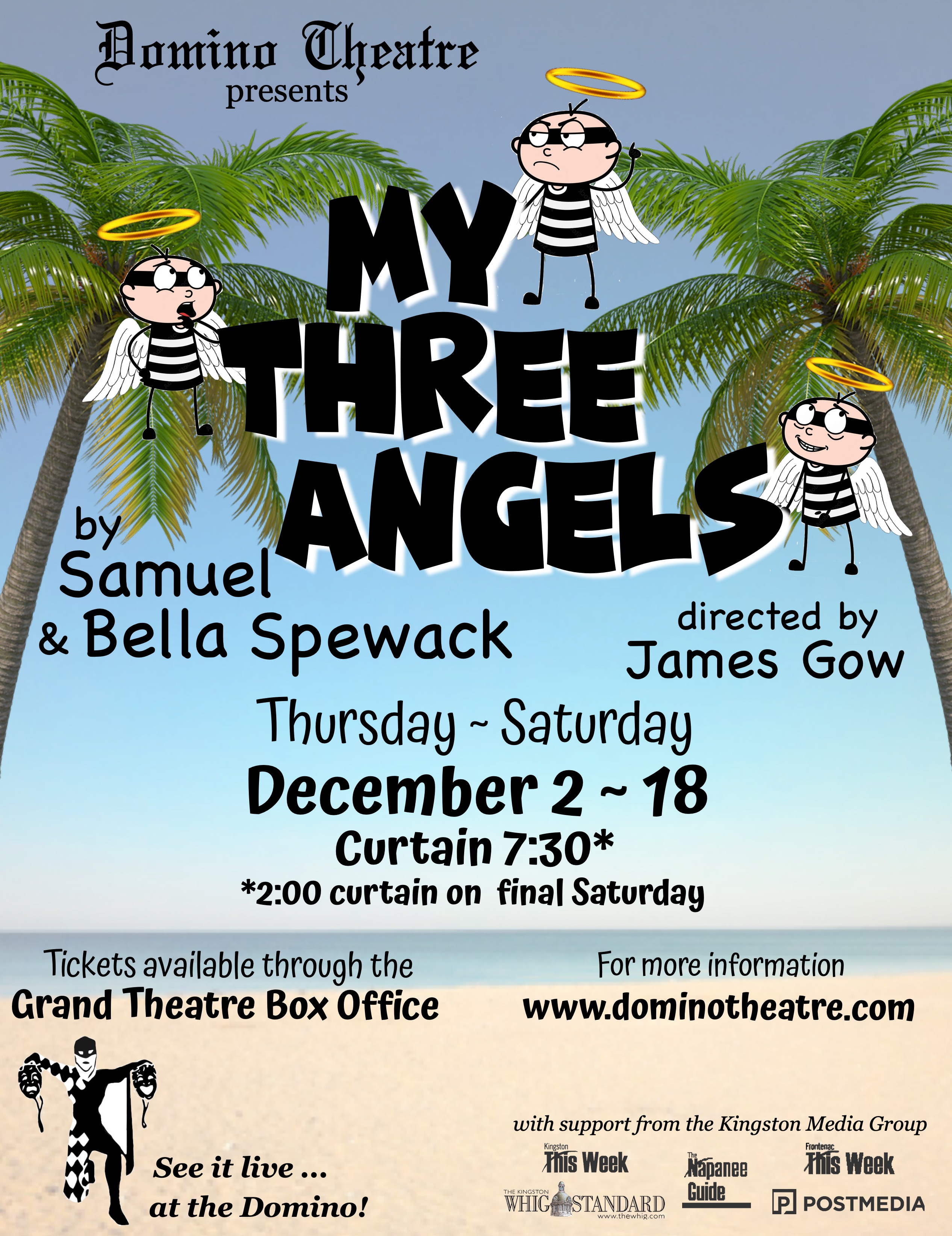 My Three Angels three criminals in a tropical setting