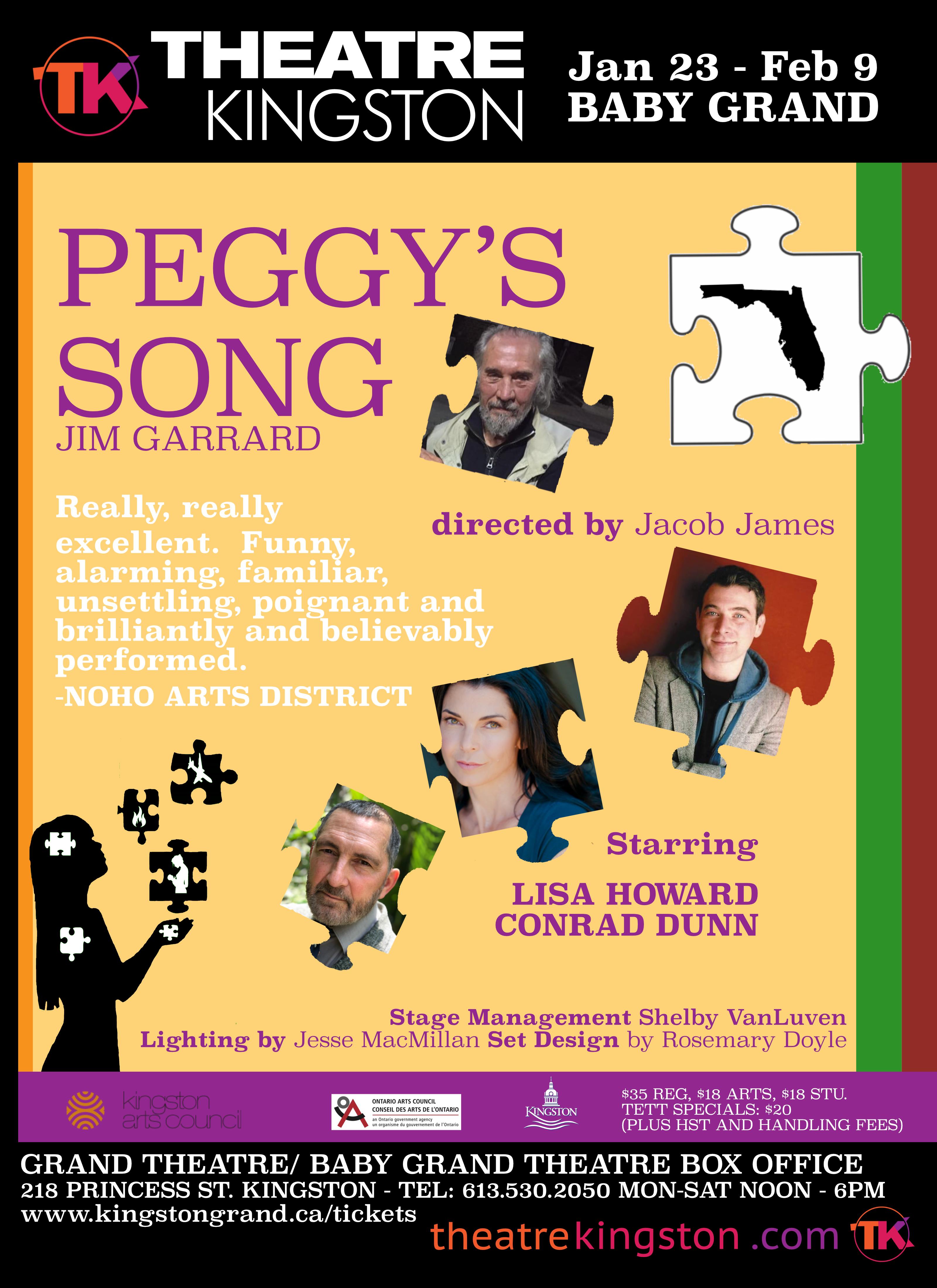 Peggy's Song poster for Peggy's Song