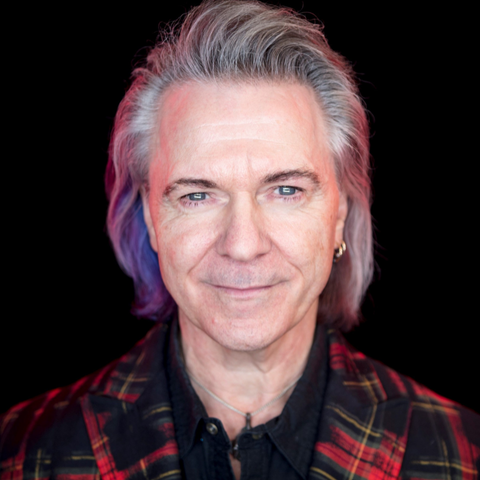Gowan headshot with a black shirt