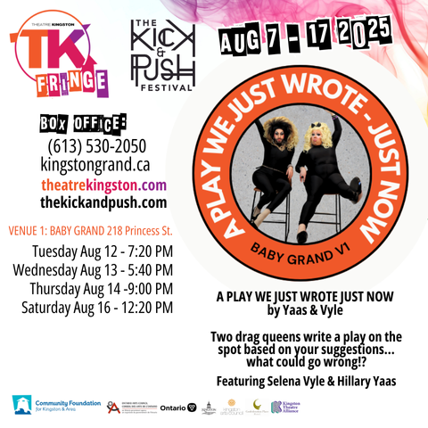 poster with dates and times