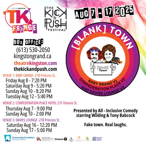 poster with dates and times