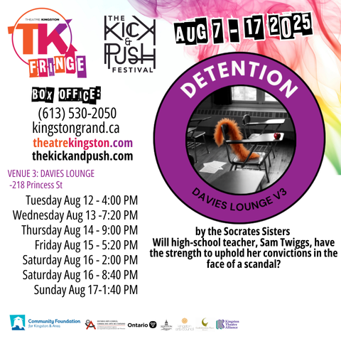 poster with dates and times