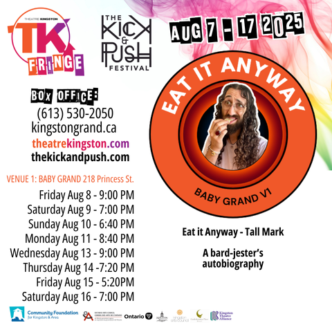 poster with dates and times