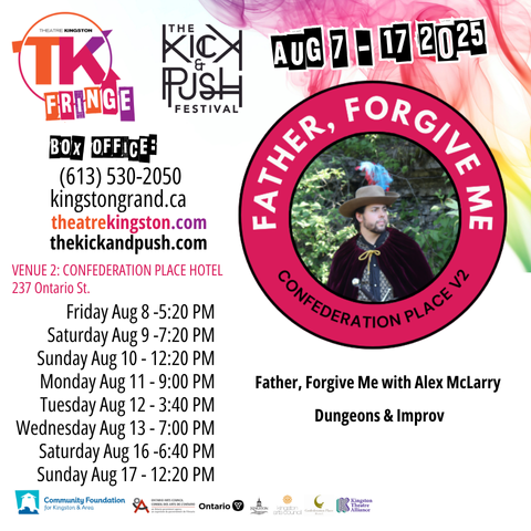 poster with dates and times