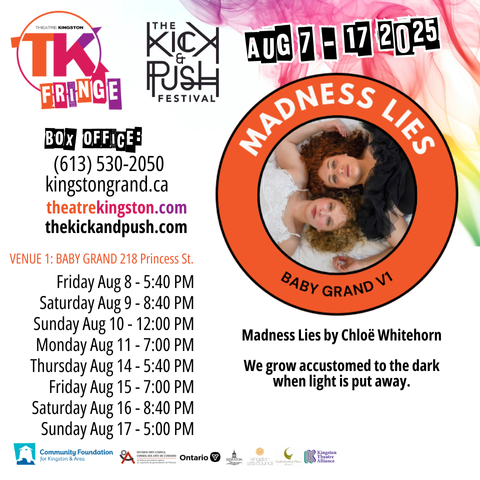 poster with dates and times