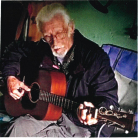 Gord on guitar