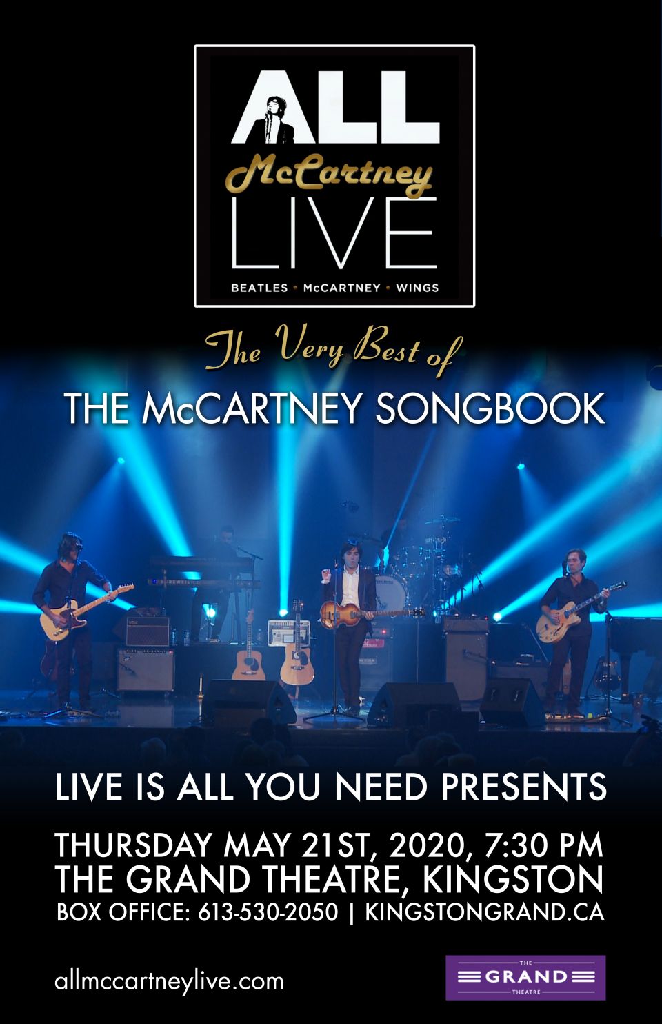 All McCartney Live All McCartney Live poster
