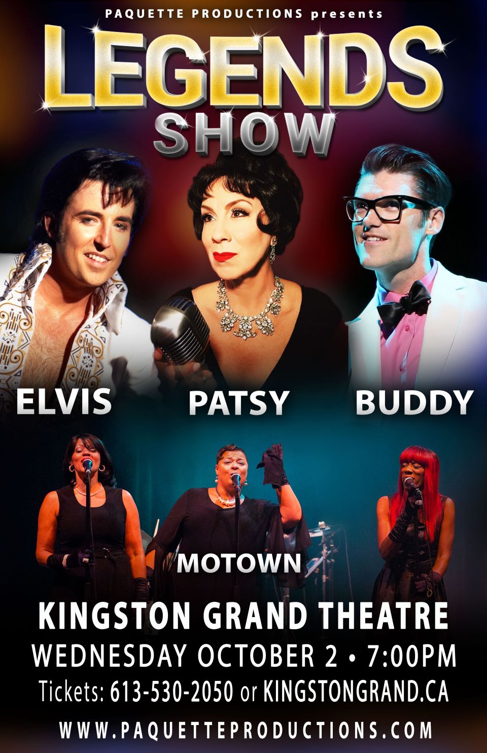 Legends Show - Tributes to Buddy Holly, Patsy Cline, Motown and Elvis Legends Show - Tributes to Buddy Holly, Patsy Cline, Motown and Elvis