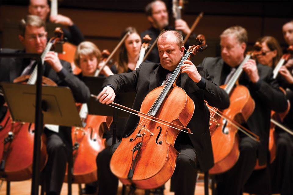 Beethoven 5 & Tchaikovsky - MW4 Wolf Tormann playing his cello