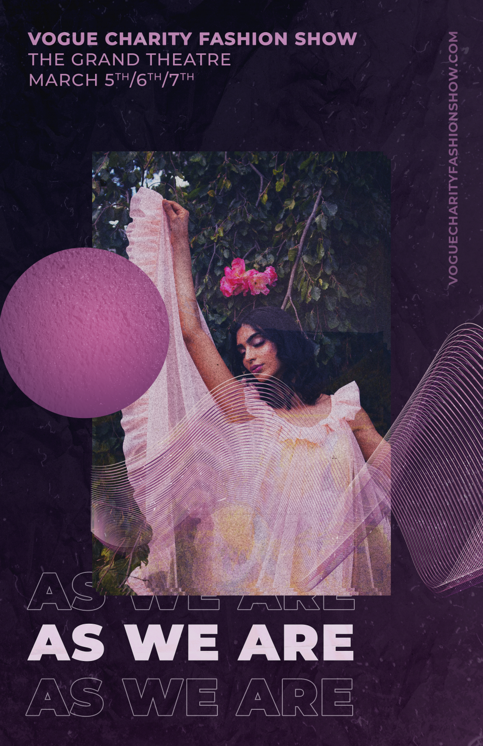 Vogue Charity Fashion Show 2020 Poster for the Vogue Charity Fashion Show 2020