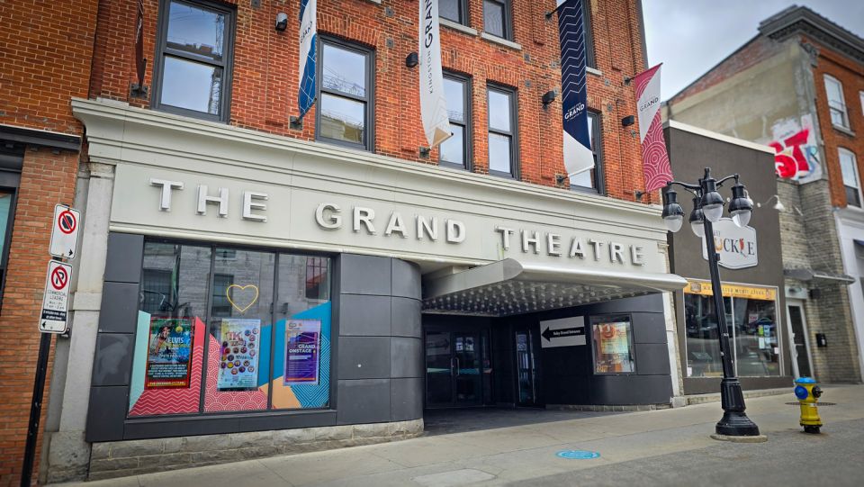 outside shot of Kingston Grand Theatre