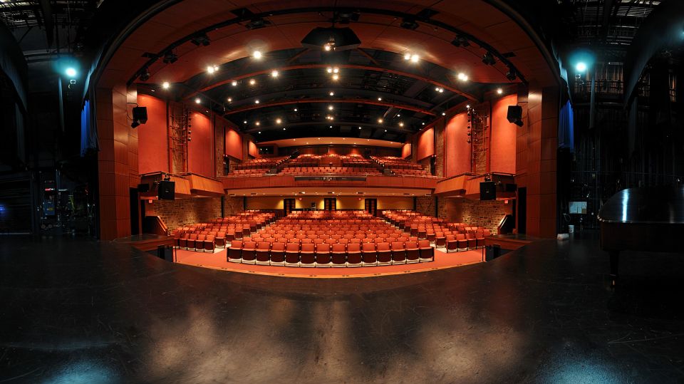 Regina Rosen Auditorium at Kingston Grand View from the stage at the Grand