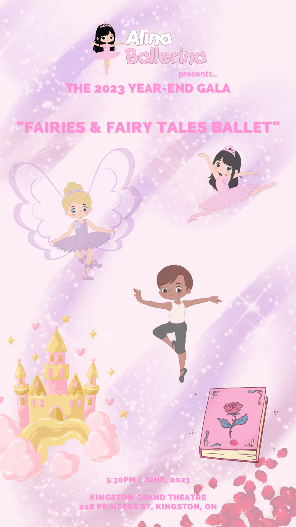 super pink with carton fairies 