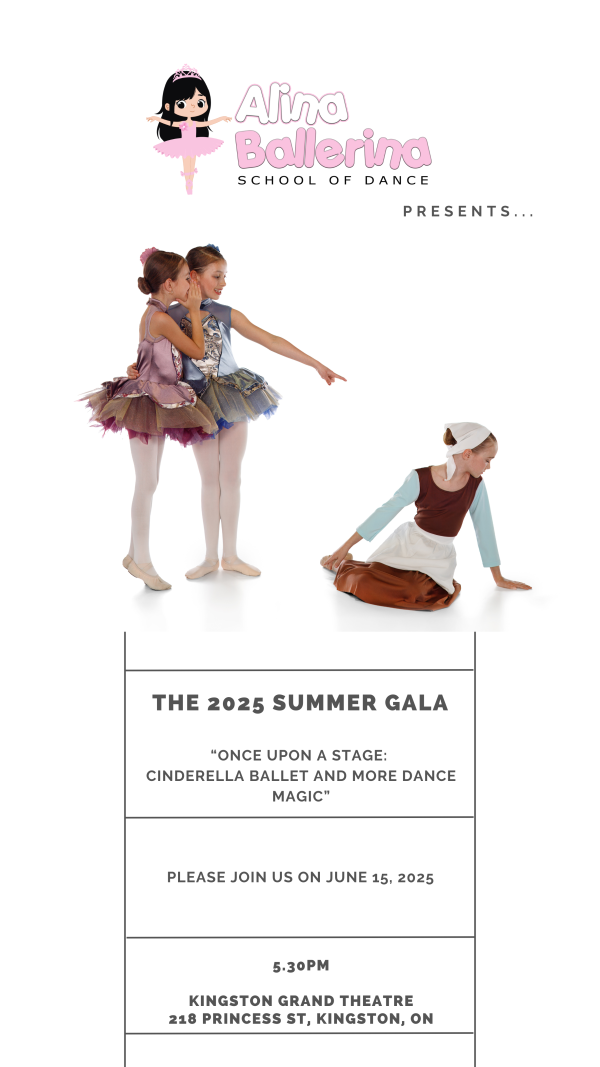 dancers depicting a scene from Cinderella