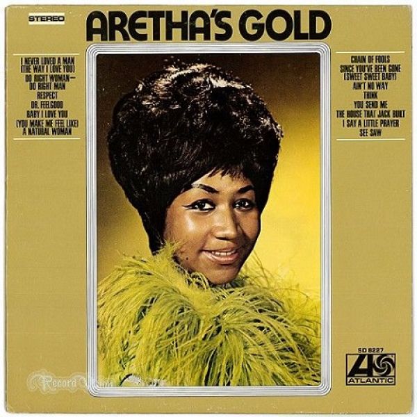 Album cover for Aretha's Gold