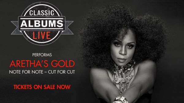 Logo for Classic Albums Live with photo of Divine Brown