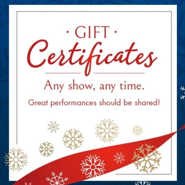 Grand OnStage Gift Certificates