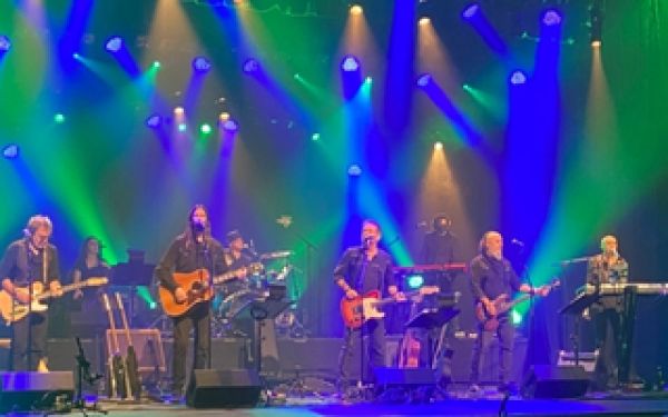 Members of Classic Albums Live performing onstage