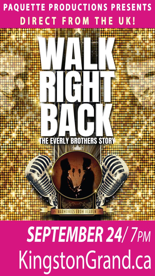 gold shimmer background with two old fashion silver microphones facing each other