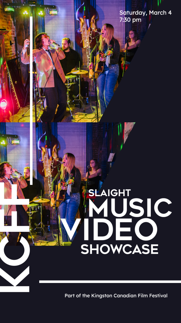 Group of singers with a colourful background of lights