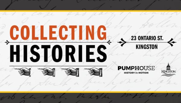Guided Site Tours of Pumphouse Logo of Collecting Histories at PumpHouse