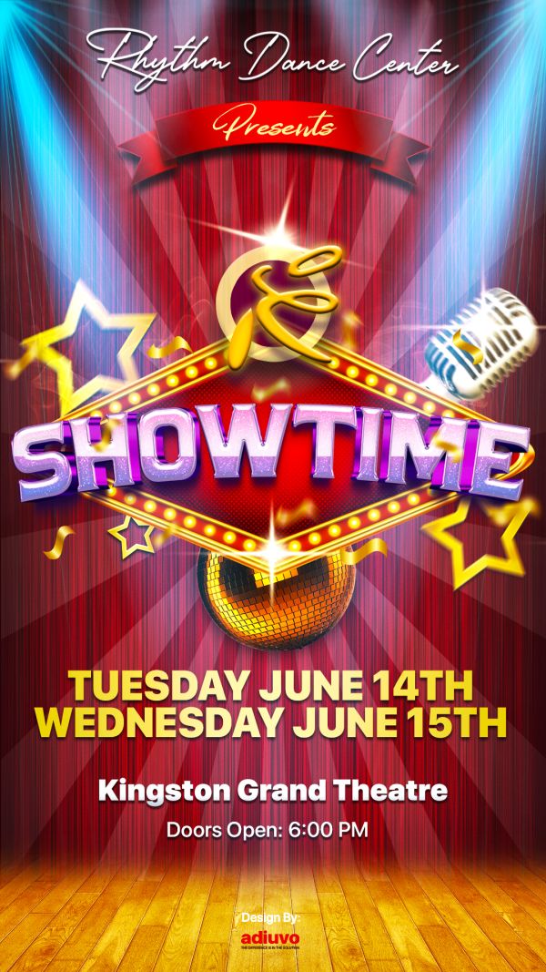 Vegas lights sign stating SHOWTIME