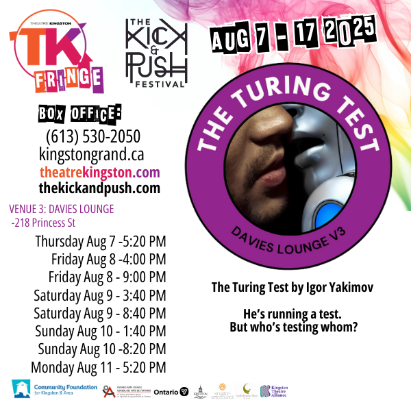 poster with dates and times