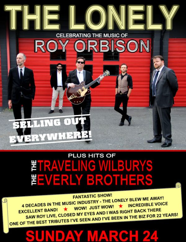 The Lonely - Celebrating The Music of Roy Orbison