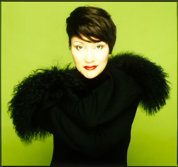 Holly Cole - A Swinging Christmas Holly in a black fur shrug
