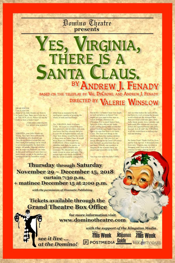 Yes Virginia, There is a Santa Claus Yes Virginia, There is a Santa Claus